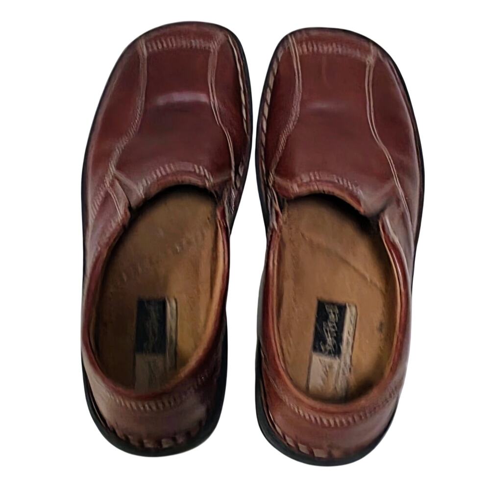 Josef Seibel Womens Vintage 90s Leather Brown European Comfort Shoes 4.5 EU-35